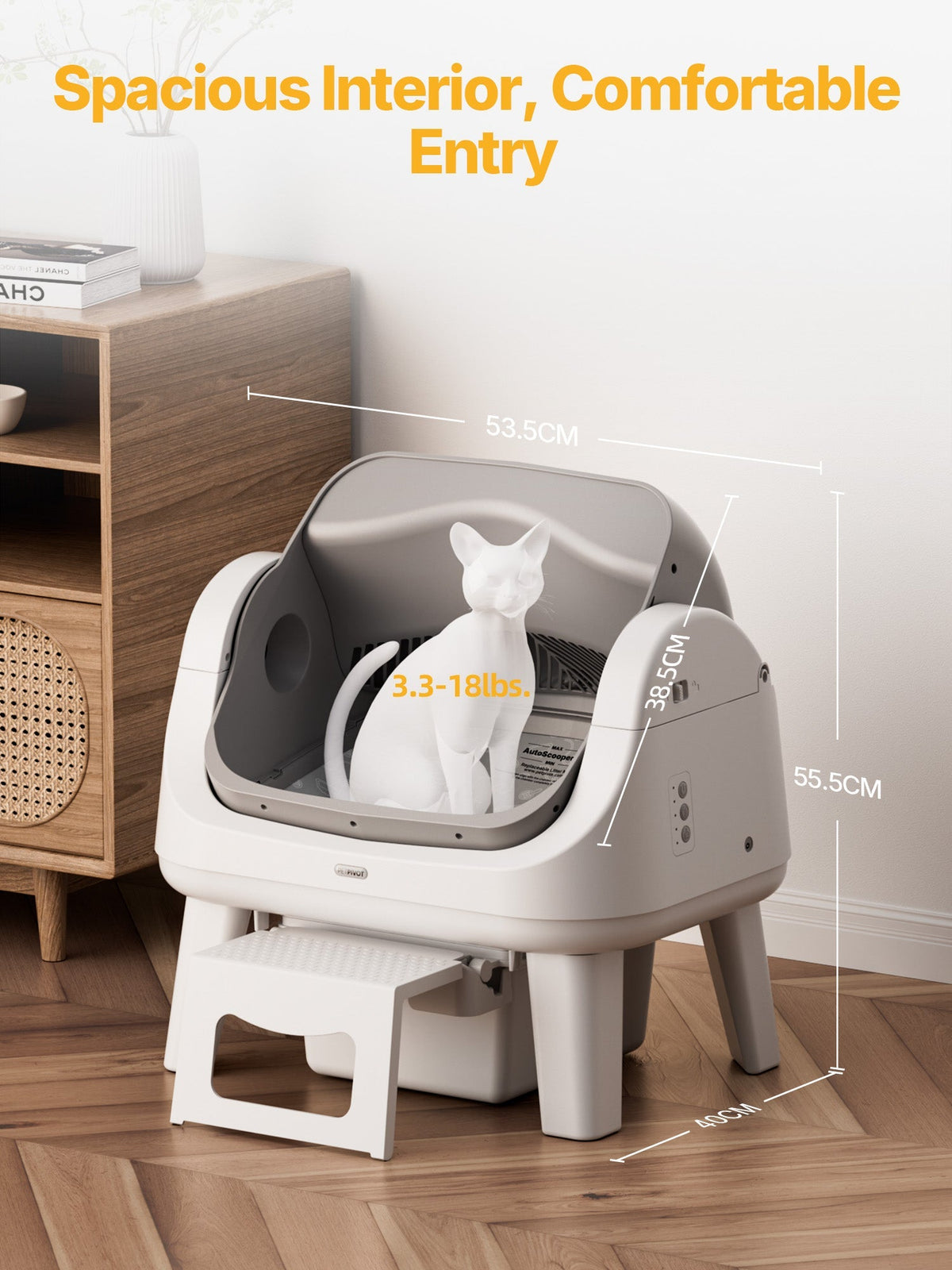 AutoScooper 12 Cat Litter Box